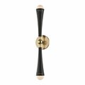Hudson Valley Tupelo 2 Light Wall Sconce 2122-AGB